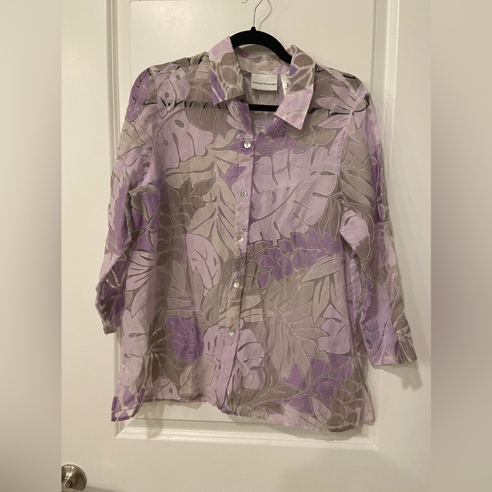 Alfred Dunner Blouse Size 12